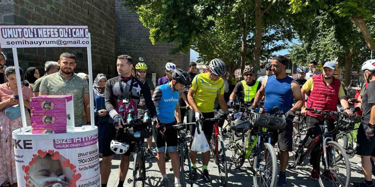 Sma’lı Aybüke İçin Kayseri’den İstanbul’a Pedal Çevirecek