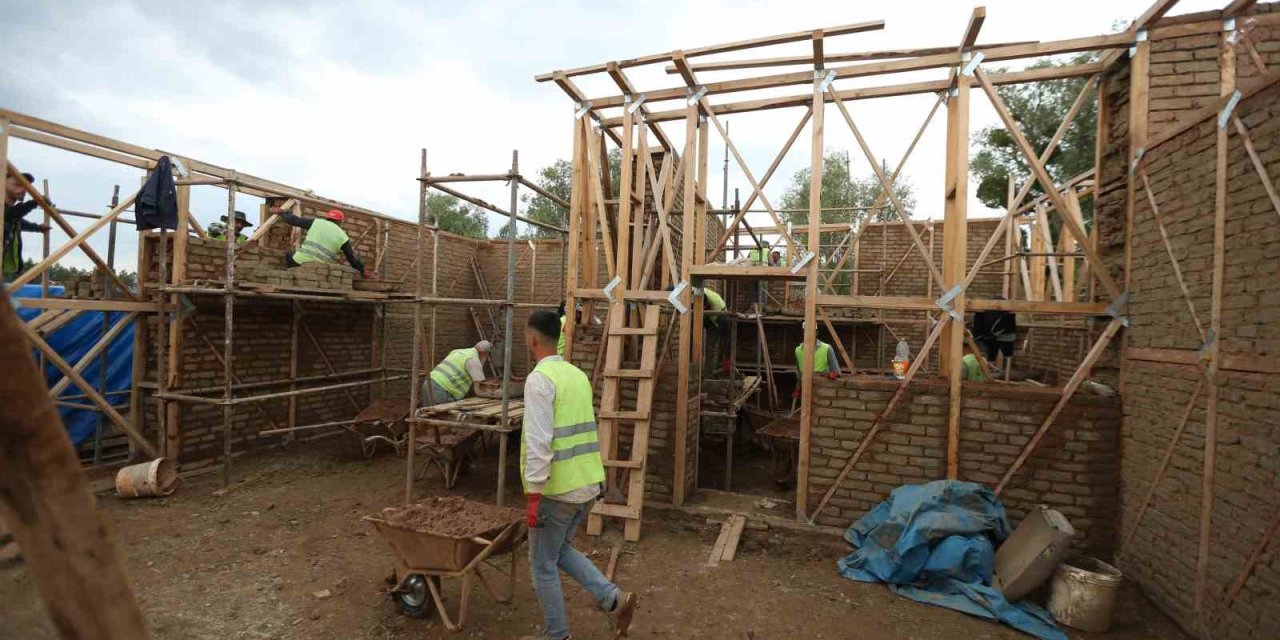 Kaya Oyma Kültepe Müzesi’nde İnşaat Çalışması Sürüyor