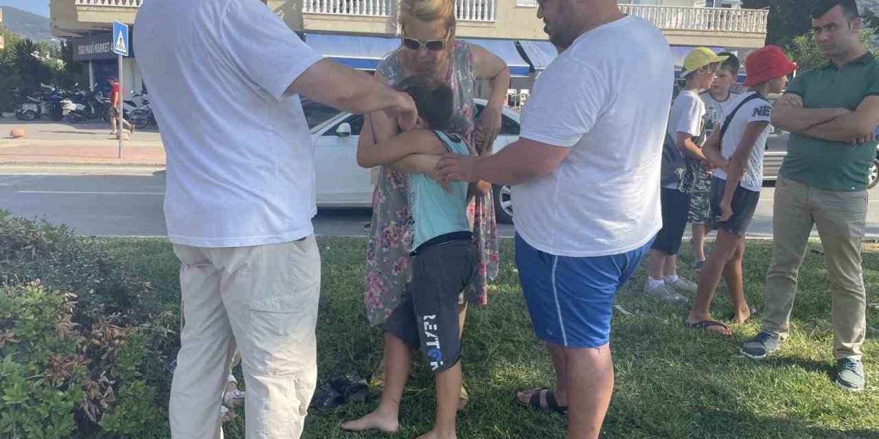 Polonyalı Sürücü Rus Çocuğa Çarptı: 1 Yaralı