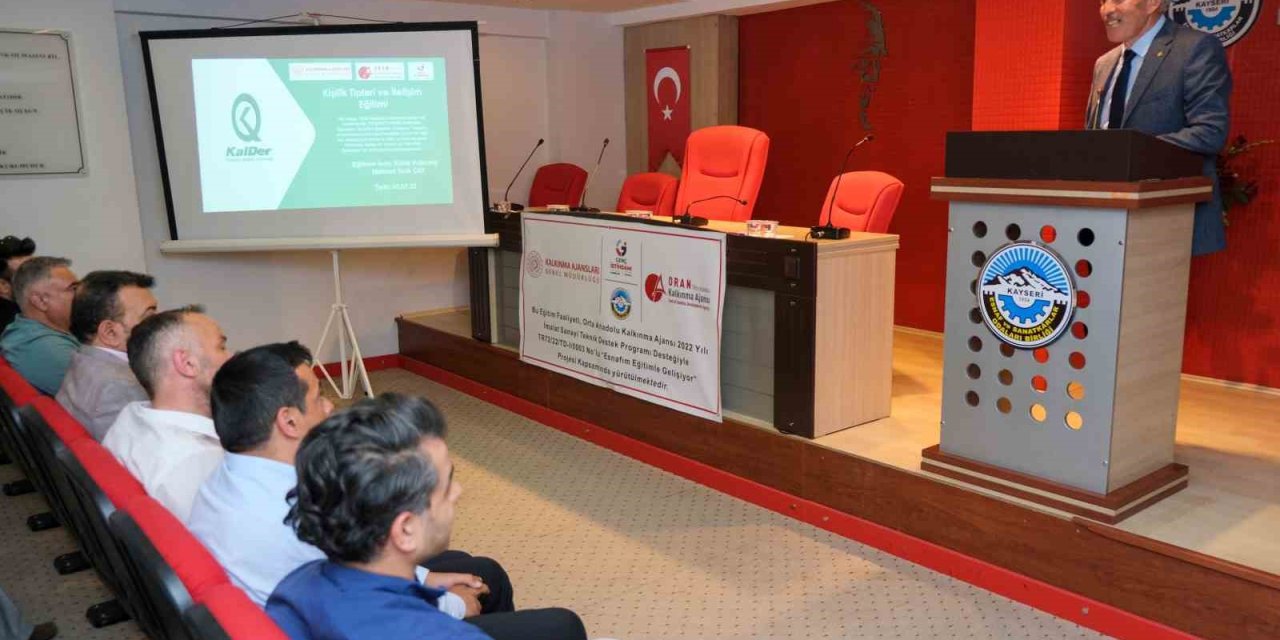 Kesob’da Oran Kalkınma Ajansı Destekli Projenin İlk Eğitimi Yapıldı