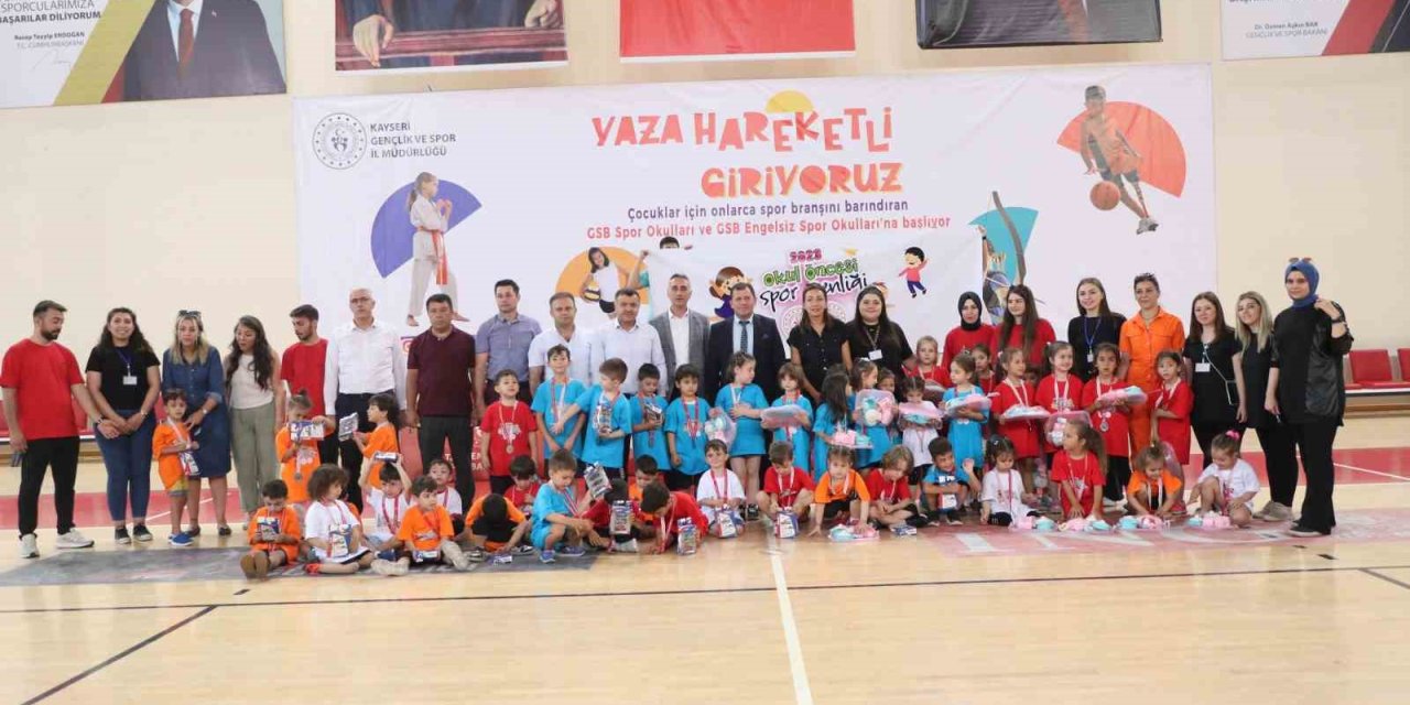 Kayseri’de Yaz Spor Okulları’nın Açılışı Yapıldı