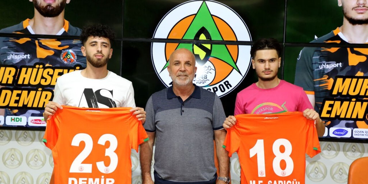 Alanyaspor’a, Hollanda’dan İki Genç Transfer