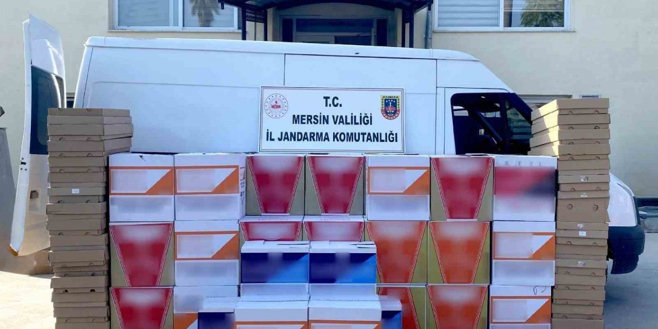Mersin’de 1 Milyon Adet Makaron Ele Geçirildi