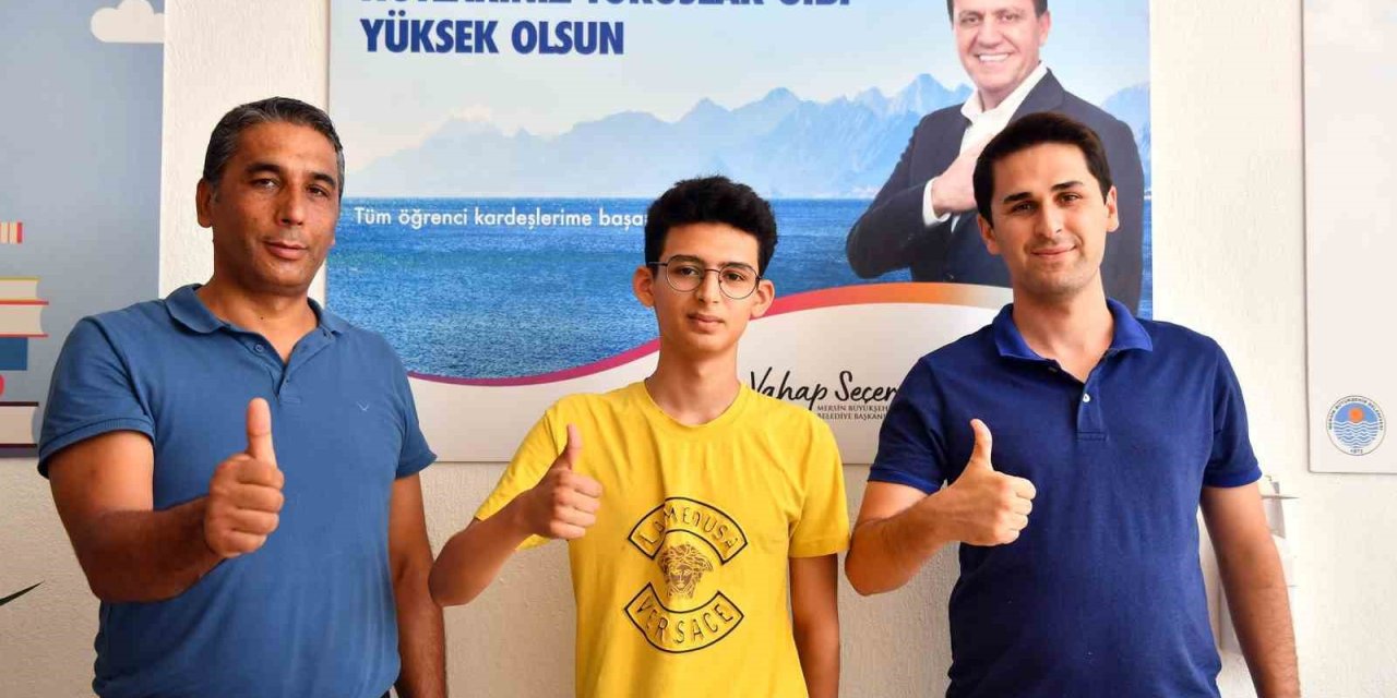 Mersin Büyükşehir Belediyesinin Lgs Kurs Merkezi Öğrencilerinden Önemli Başarı