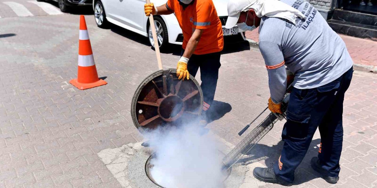 Mersin’de 160 Bin Noktada Düzenli İlaçlama Yapılıyor