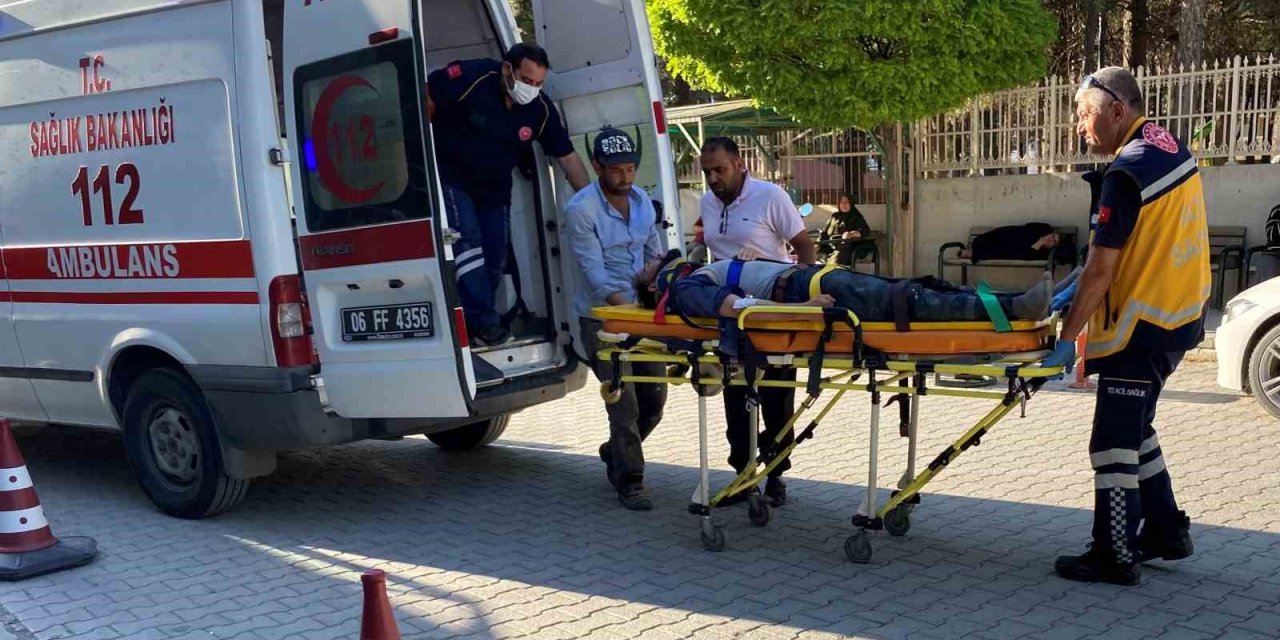 İnşaattan Düşen İşçi Yaralandı