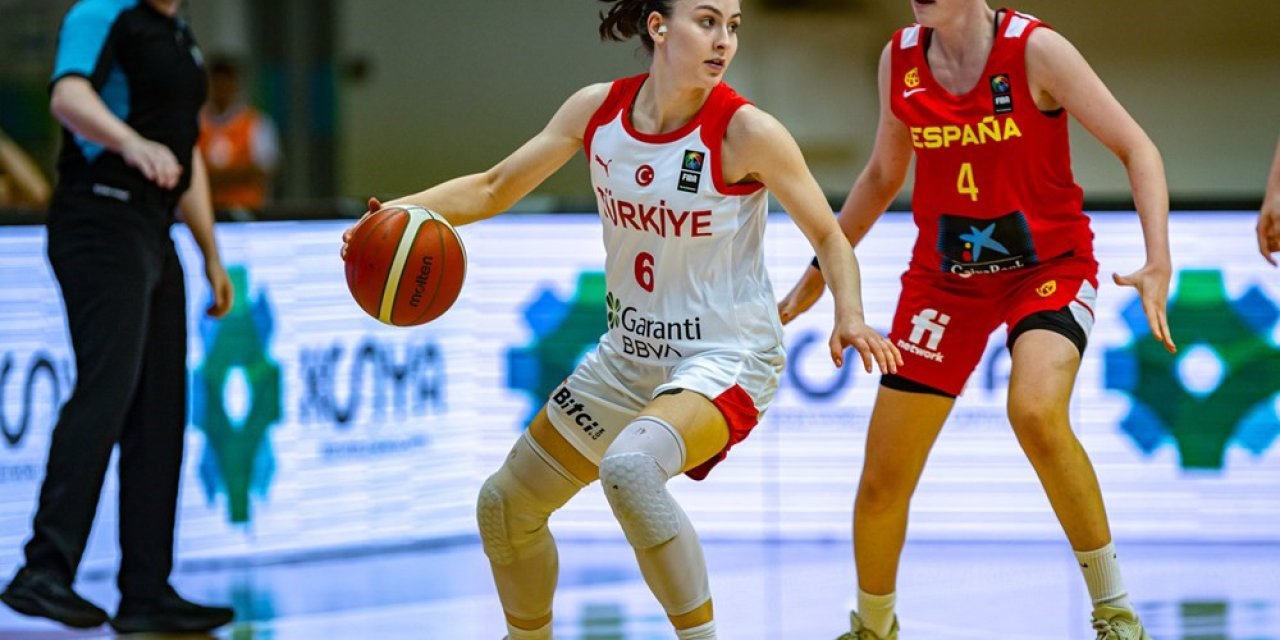 18 Yaş Altı Kız Basketbol Milli Takımı, İspanya’ya Mağlup Oldu