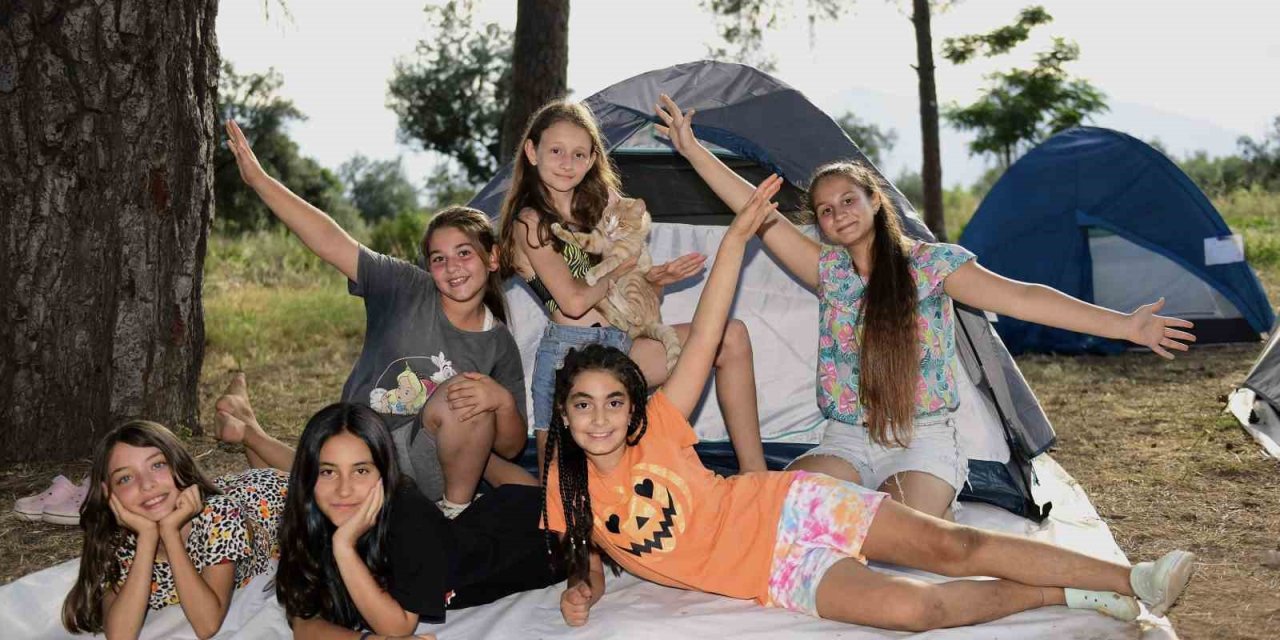 Muratpaşa Belediyesi’nden Çocuklara Doğa Kampı