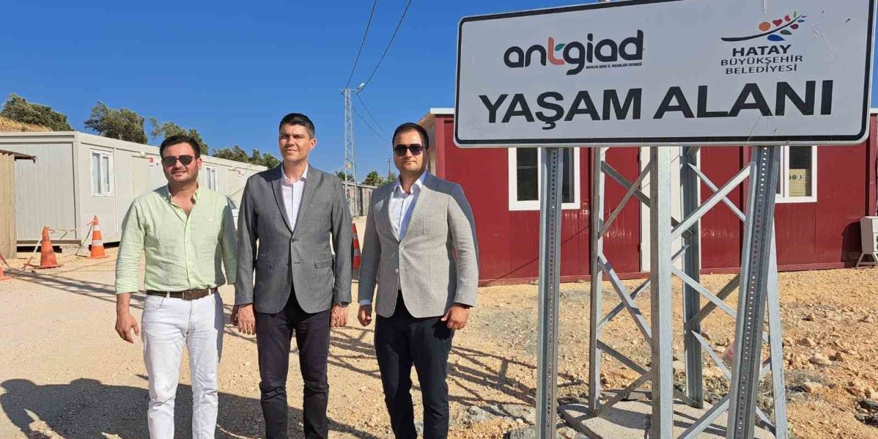 Antgiad’dan Hatay’a “yaşam Alanı”