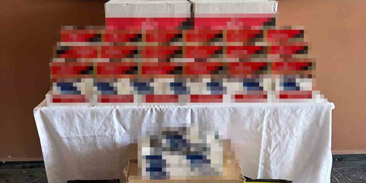 Antalya’da Kaçak Tütün Baskını
