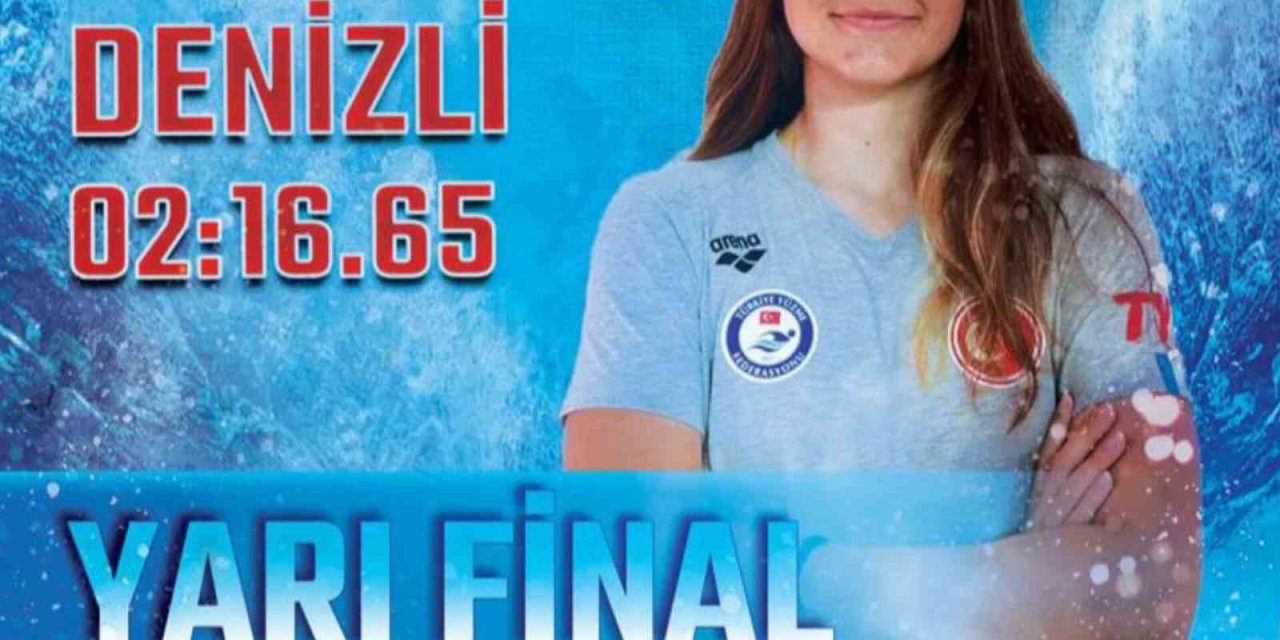 Eskişehirli Yüzücü Avrupa 13’üncüsü Oldu