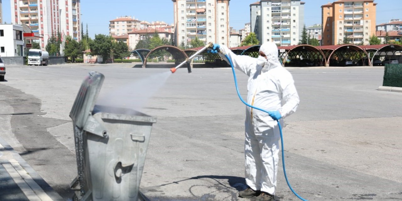 Melikgazi Her Mahallede 7 Gün İlaçlama Yapıyor