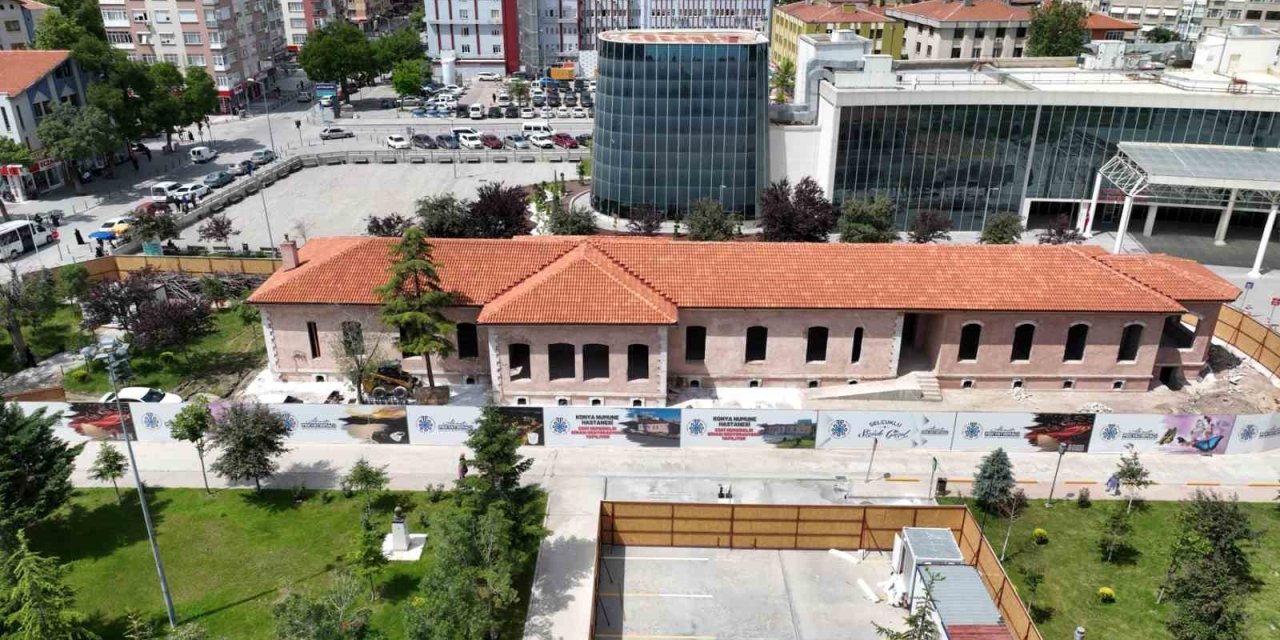 Selçuklu’da Tarihi Hemşirelik Binası Restore Ediliyor