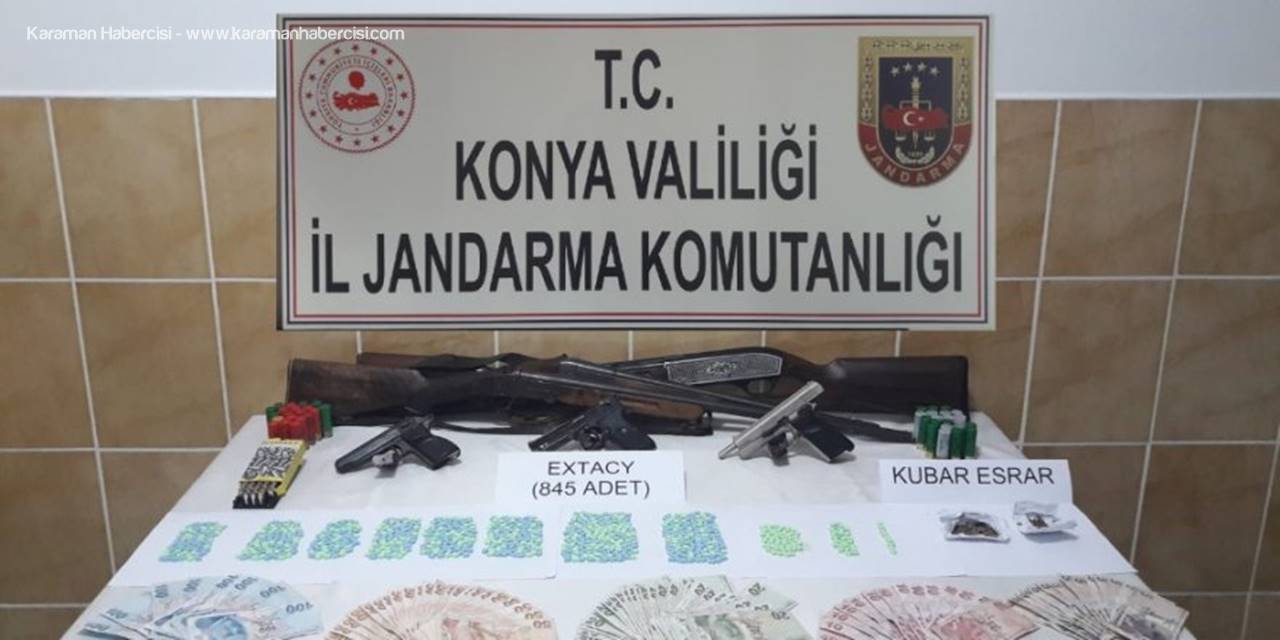 Konya'da Uyuşturucu Operasyonu: 6 Gözaltı