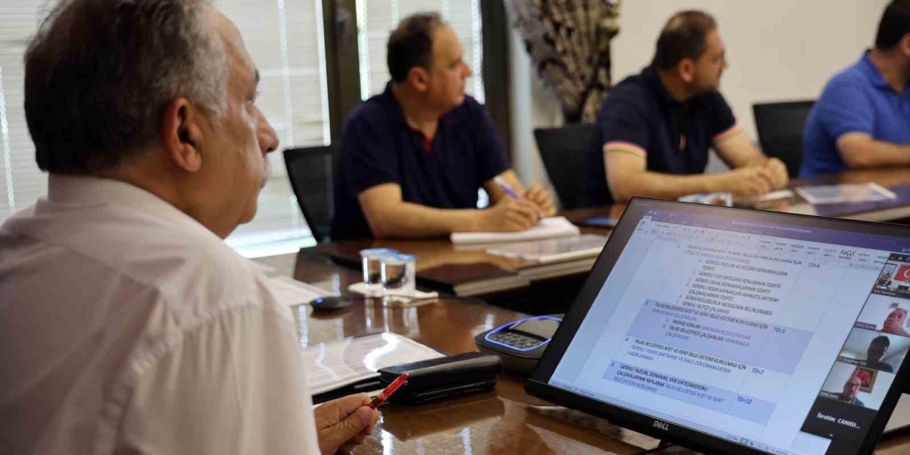 Talas’ta Türkiye’ye Örnek Olacak Afet Bilgi Sistemi Kuruluyor