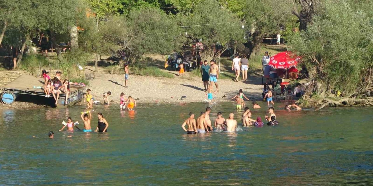 Manavgat Irmağı’nda Tehlikeli Serinlik