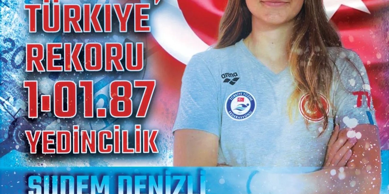 Eskişehirli Yüzücü Avrupa’da 7’inci Olarak Bir Rekor Daha Kırdı
