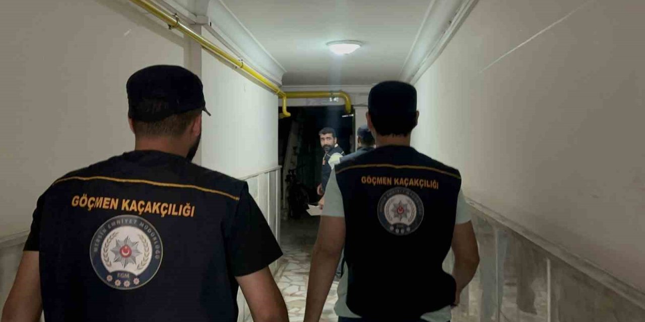 Mersin Merkezli 5 İlde Göçmen Kaçakçılığı Operasyonu: 15 Gözaltı Kararı