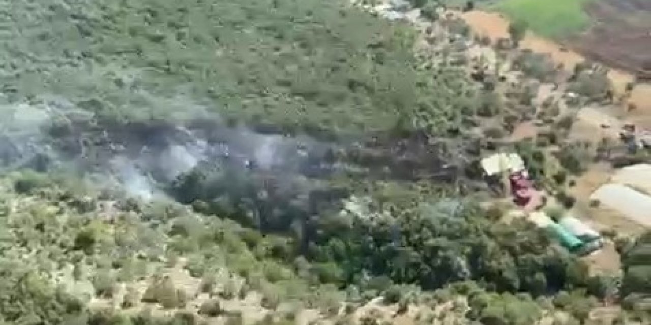 Kaş’taki Orman Yangını Söndürüldü