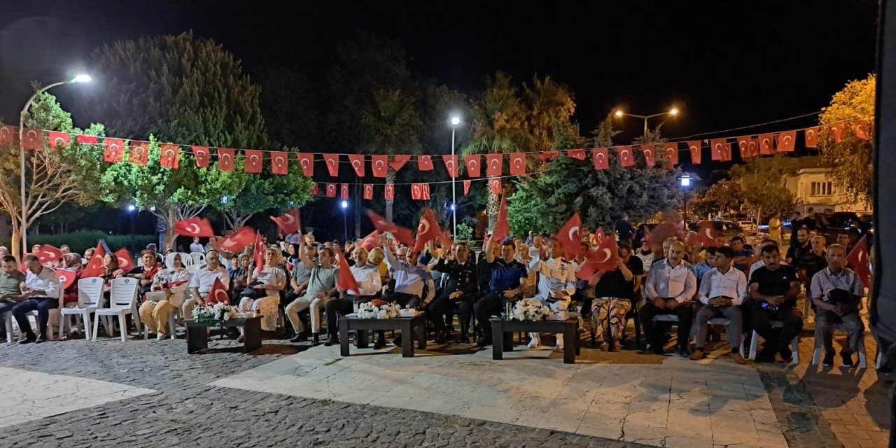 Bozyazı’da 15 Temmuz Şehitleri Anıldı