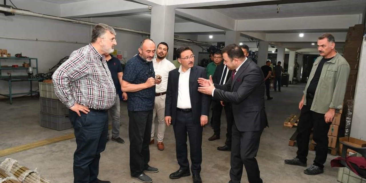 Vali Çiçek’ten Kayseri Osb’ye Ziyaret