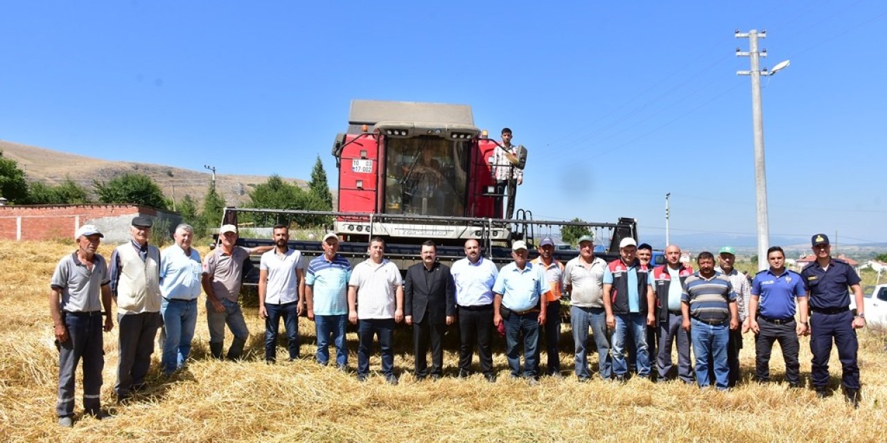 İnönü’de Tarımsal Faaliyetlerin Kazasız Geçmesi İçin Kurban Kesildi