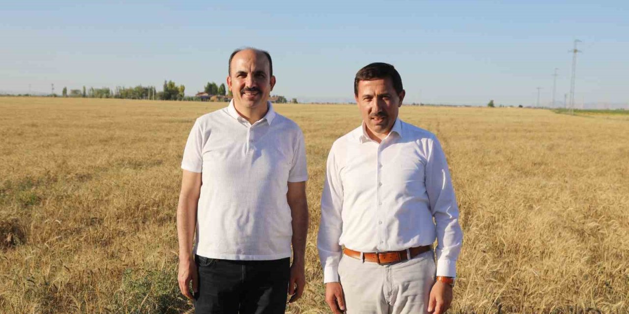 Başkan Altay: “kurak İklimlerde Yerli Tohumun Geliştirilmesi İçin Ar-ge Çalışması Yapıyoruz"