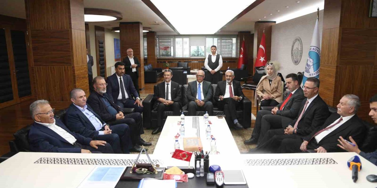 Filistin Büyükelçisi’nden Başkan Büyükkılıç’a Ziyaret