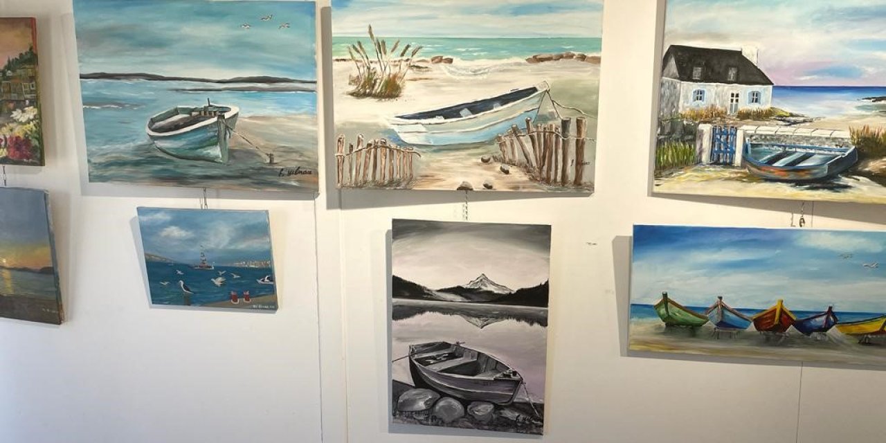 Aktif Yaşlı Merkezi Üyelerinden Resim Sergisi