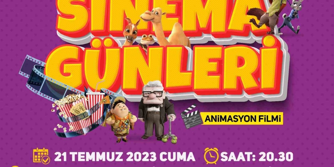 Melikgazi; Açık Hava Sineması İle Yaz Akşamlarını Keyfe Dönüştürüyor