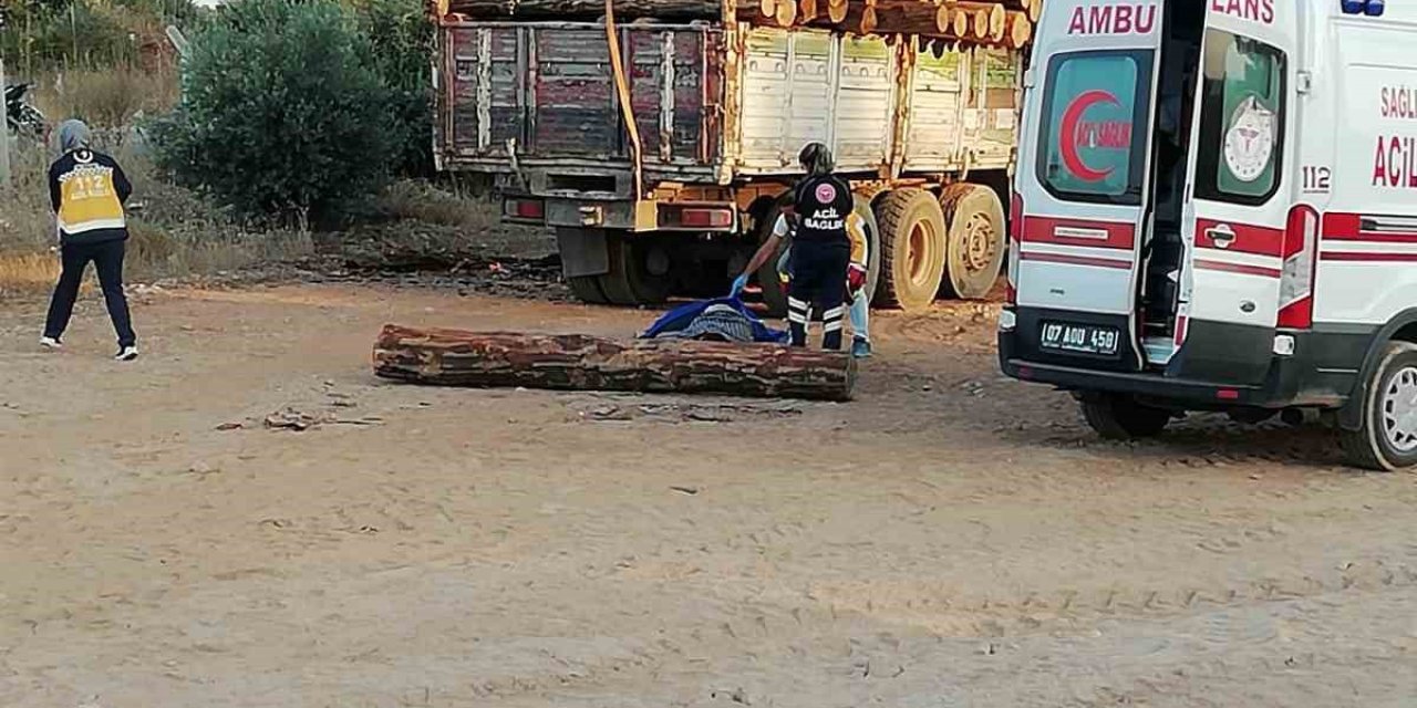 Başına Tomruk Düşen Adam Hayatını Kaybetti