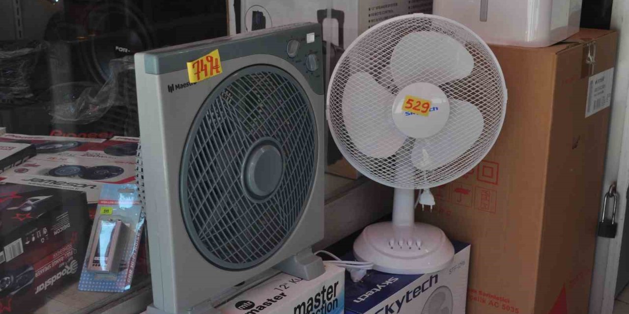 En Ekonomik Serinleme Araçlarından Vantilatör Yoğun İlgi Görüyor