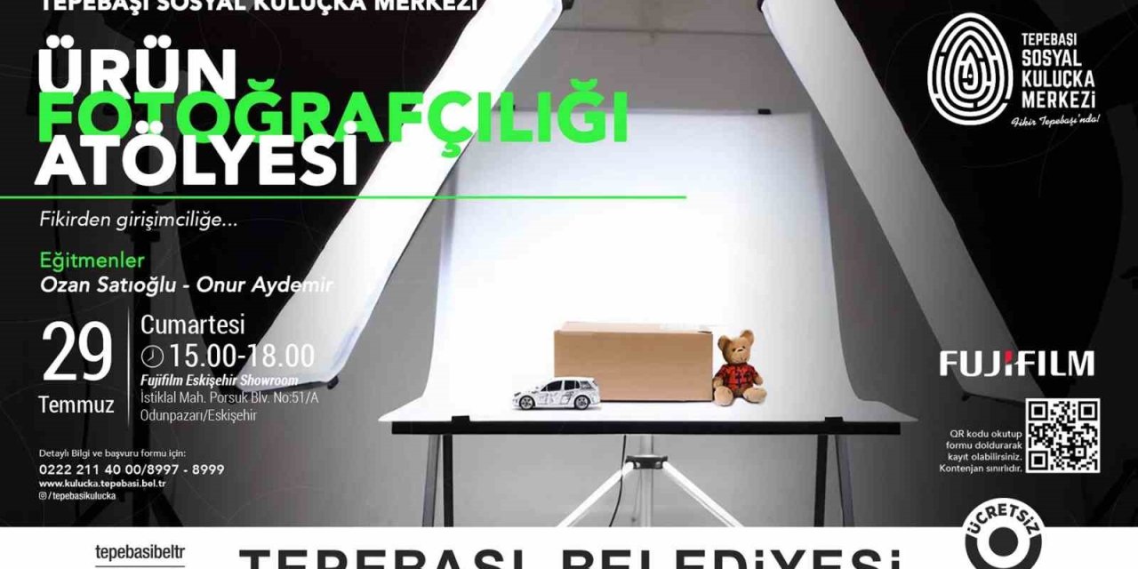 Tepebaşı Belediyesi Öncülüğünde ‘ürün Fotoğrafçılığı Atölyesi’ Düzenlenecek