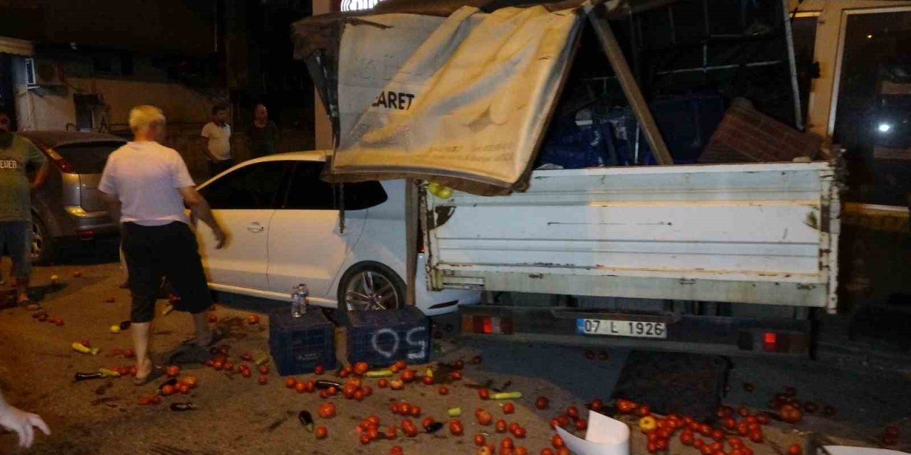 Tüp Aracını Kullanan Alkollü Sürücü Ortalığı Savaş Alanına Çevirdi