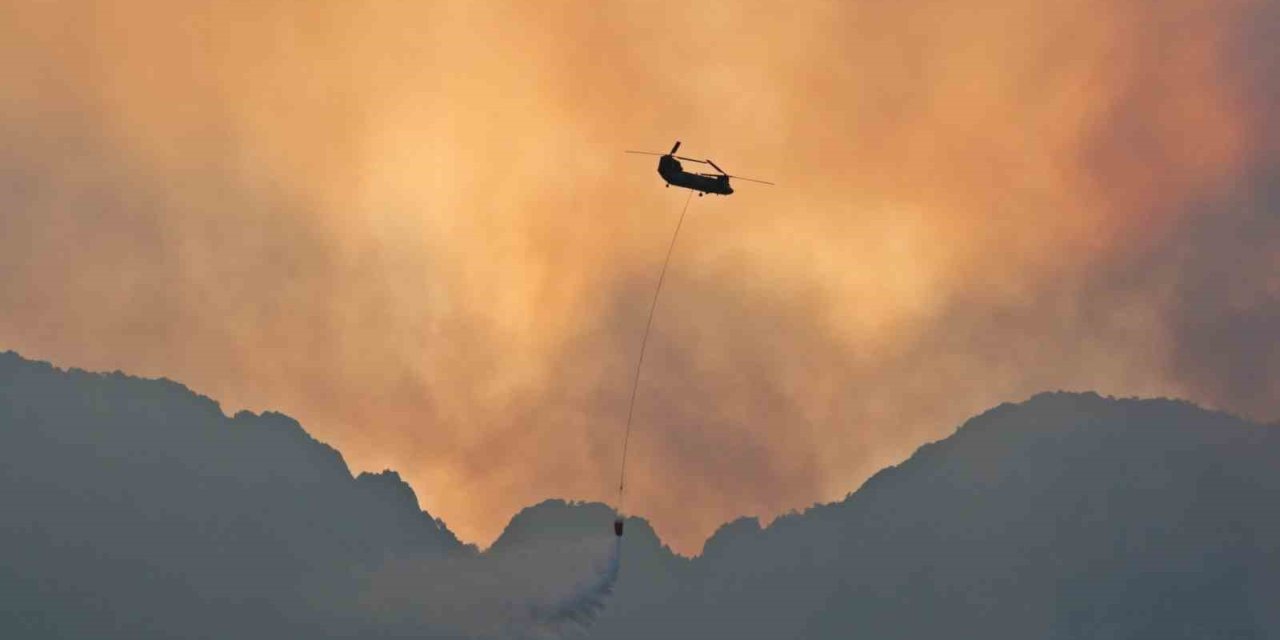 Kemer’deki Orman Yangını 24 Saattir Devam Ediyor