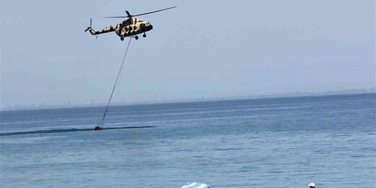 Kemer Yangınının 3’üncü Günde Etrafı Çevrildi