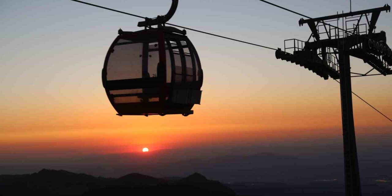 Erciyes’te Gün Batımı Mest Etti