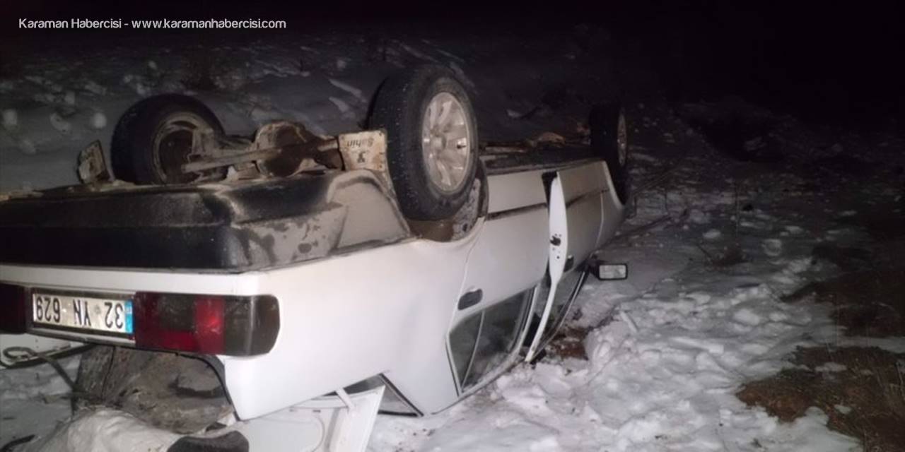 Konya'da Trafik Kazası: 1 Yaralı