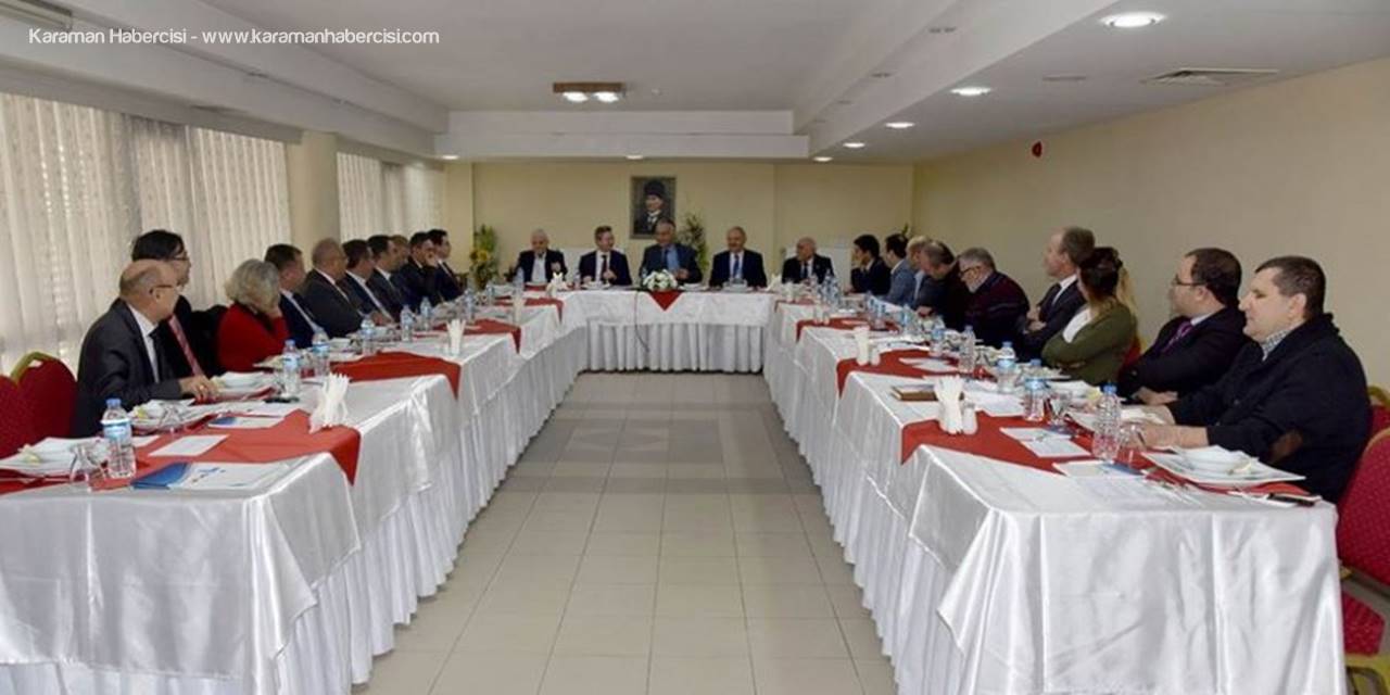 Karaman'da İstihdam ve Mesleki Eğitim Kurulu Toplantısı