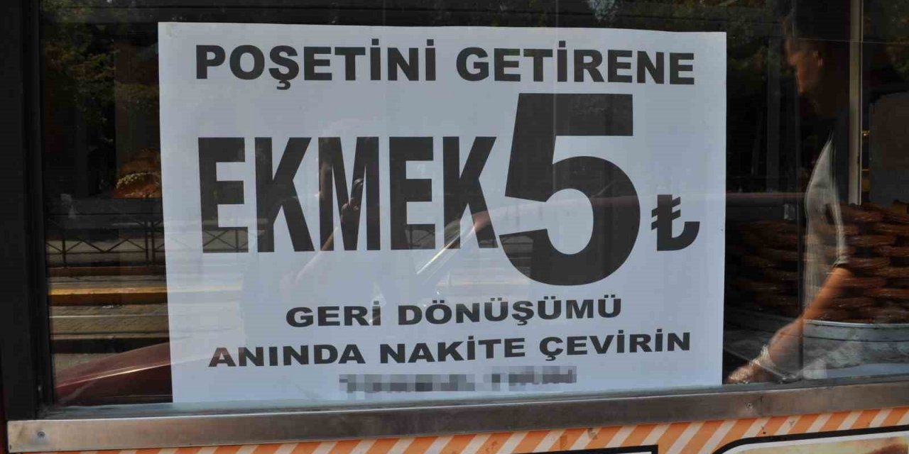 Poşetini Getirene Ekmek 7 Lira Yerine 5 Lira