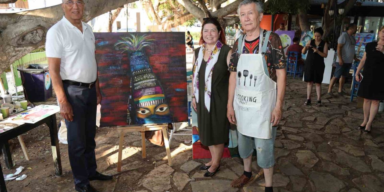 Mezitli Belediyesi 2. Uluslararası Resim Çalıştayı Başladı