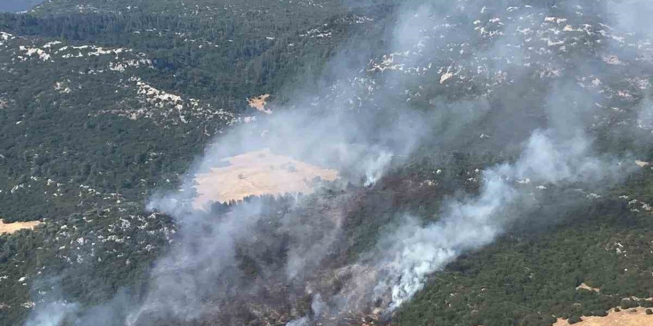 Antalya Kaş’ta Orman Yangını Kontrol Altına Alındı