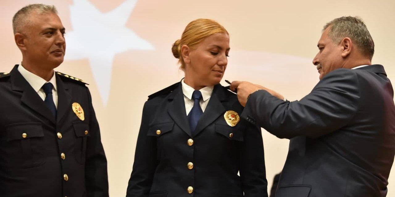 Antalya Emniyeti’nde Rütbe Terfi Töreni