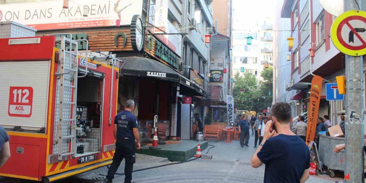 Eskişehir’de Alev Alan Tüp Panik Oluşturdu