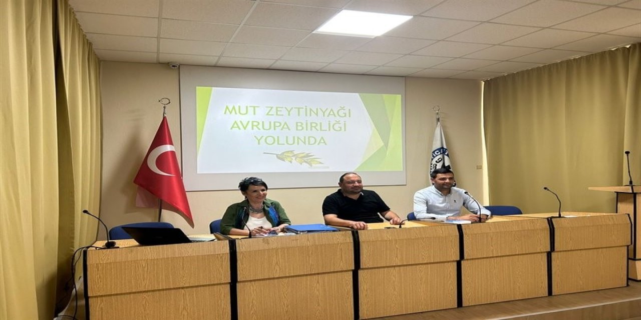 Coğrafi İşareti Alınan Mut Zeytinyağı İçin Ab’ye Patent Başvurusu