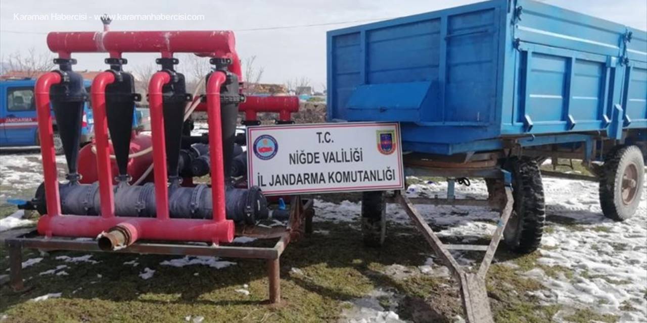 Niğde'de Çaldılar Konya'ya Götürdüler