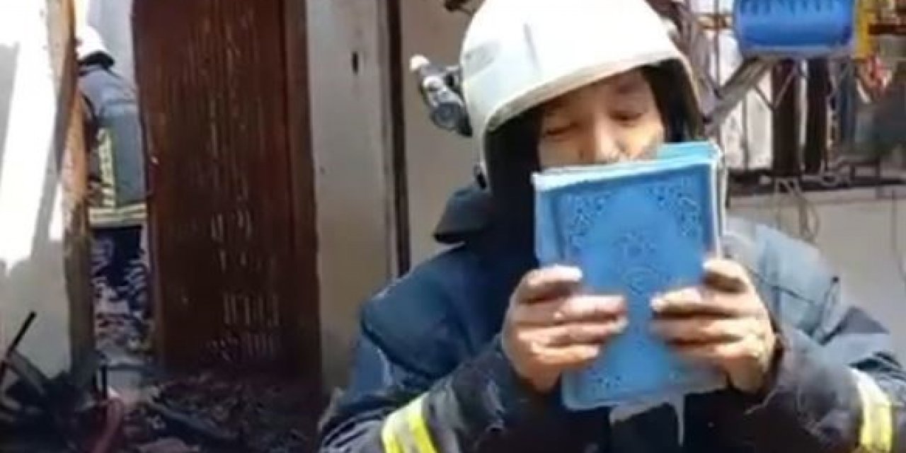 İtfaiye Erinin Kur’an-ı Kerim Mutluluğu
