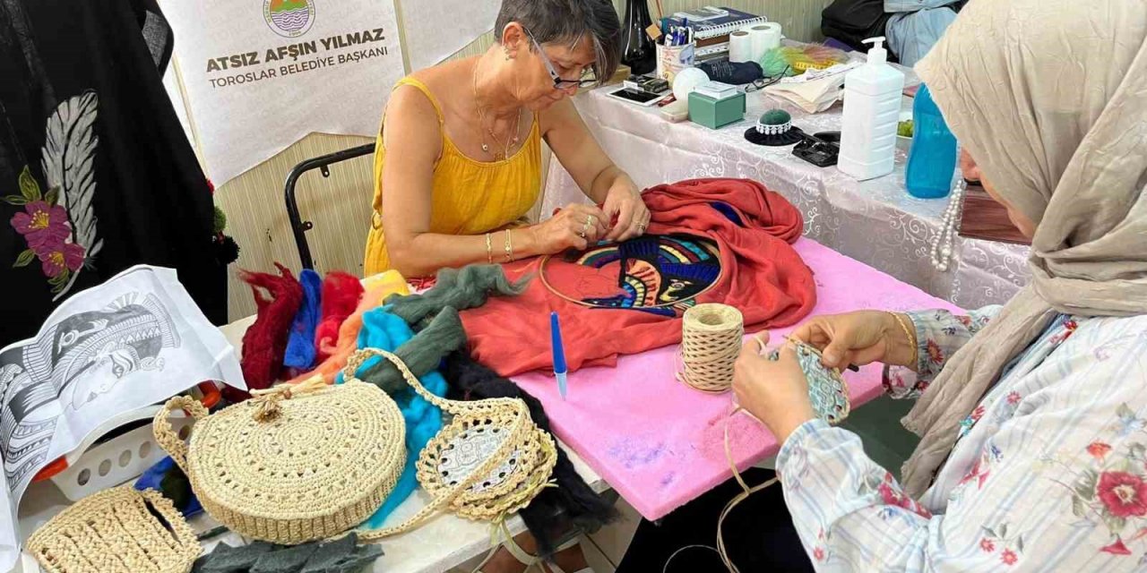 Unutulmaya Yüz Tutmuş Yün Keçe Eğitimi Toroslar’da Başladı