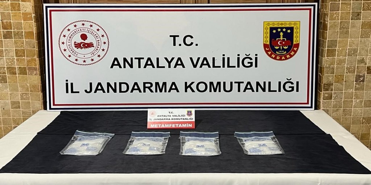 Antalya’da Jandarmadan Uyuşturucu Operasyonu: 1 Gözaltı