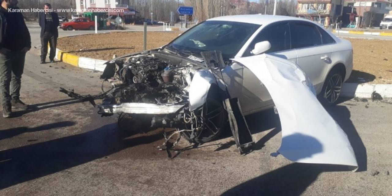 Konya'da Trafik Kazası: 2 Yaralı